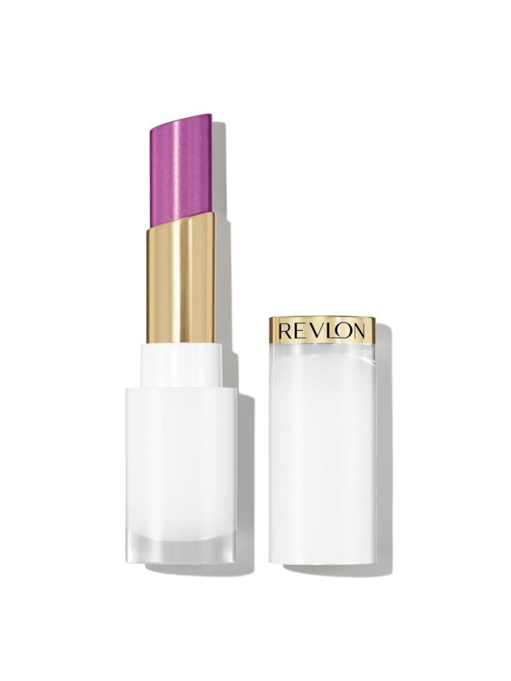 Revlon 017 Luminous Lilac Lustrous Glass Shine Balm Hydrating Tinted Lip Gloss